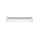 Creative Co-Op - CCO CCO HG - Cracker Dish Scalloped Pressed Glass