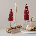 Creative Co-Op - CCO CCO HG - Cracker Dish Scalloped Pressed Glass