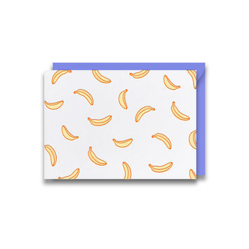 Gus and Ruby Letterpress - GR GR NSBL - Bananas 4Bar, Set of 8