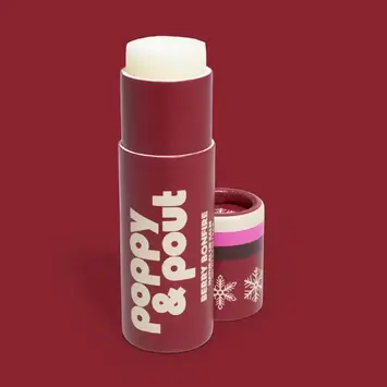 Poppy & Pout - PAP PAP APPR - Berry Bonfire Lip Balm, Retro Ski Collection