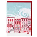 Smudge Ink - SI SI NSHO - Row of Brownstones Peace  Holiday Boxed Note Set