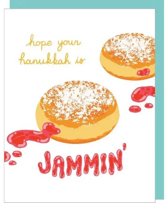 Smudge Ink - SI SIGCHAN0007 - Jelly Donuts Hanukkah Card