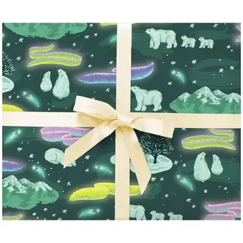 Smudge Ink - SI SI WPROHO - Aurora Borealis  Wrap Roll (3 Sheets)