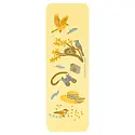 Smudge Ink - SI SI OS - Birder Letterpress Bookmark