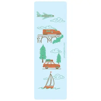Smudge Ink - SI SI OS - Adventurer Letterpress Bookmark