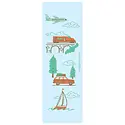 Smudge Ink - SI SI OS - Adventurer Letterpress Bookmark