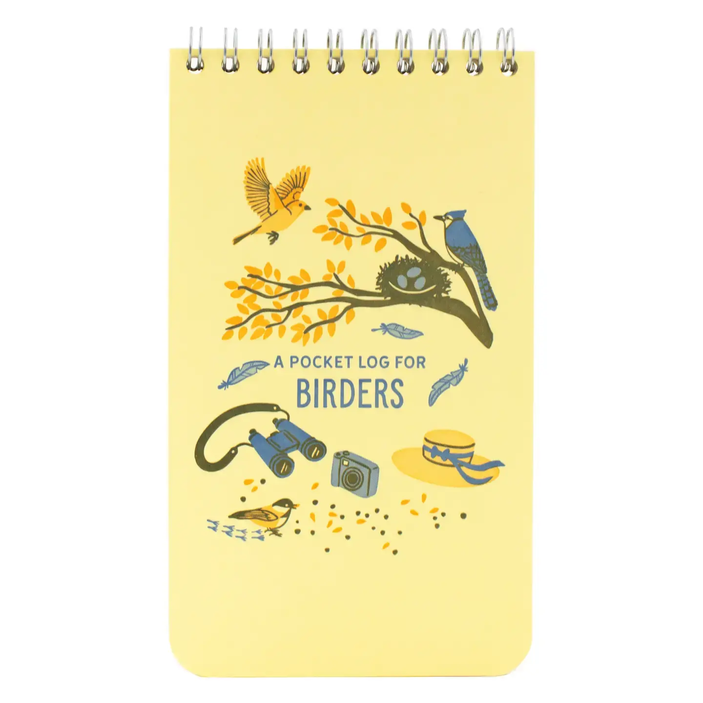 Smudge Ink - SI SI NB - A Pocket Log for Birders Guided Reporter Notebook