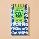 and Here We Are - AHW AHW NBPO - Coffee Mug Top Spiral Pocket Notebook, Lined