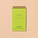 and Here We Are - AHW AHW NBPO - Coffee Mug Top Spiral Pocket Notebook, Lined