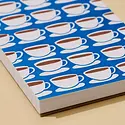 and Here We Are - AHW AHW NBPO - Coffee Mug Top Spiral Pocket Notebook, Lined