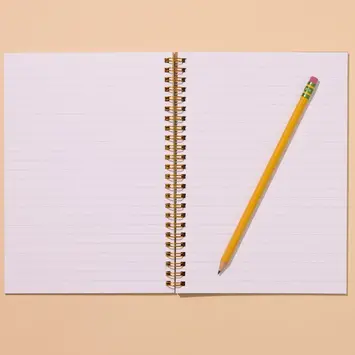and Here We Are - AHW AHW NBLI - Cabbage Patch Lined Spiral Notebook