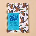 and Here We Are - AHW AHW NBLI - Mallard Ducks Lined Spiral Notebook