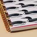and Here We Are - AHW AHW NBLI - Loons Lined Spiral Notebook
