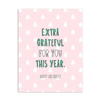Near Modern Disaster - NMD NMDGCHO0018 - Extra Grateful This Year HolidayCard