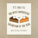 Near Modern Disaster - NMD NMDGCTH0002 - Holiday Pie Showdown Card