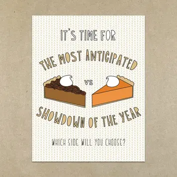 Near Modern Disaster - NMD NMDGCTH0002 - Holiday Pie Showdown Card