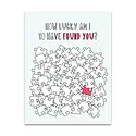 Near Modern Disaster - NMD NMDGCLO0026 - How Lucky Am I To Have Found You? Puzzle  Love Card