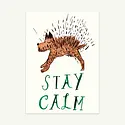 Mr. Boddington's Studio - MB MBGCHU0002 - Puppy, Nooo! Stay Calm Card