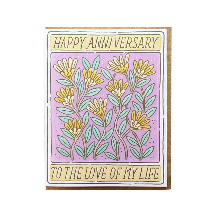 Noteworthy Paper and Press - NPP NPPGCAN0004 - Love of My Life Anniversary Card