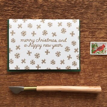 Noteworthy Paper and Press - NPP NPP NSHO - Christmas & New Year Snowflake Boxed Note Set