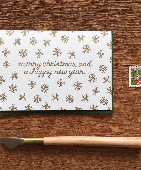 Noteworthy Paper and Press - NPP NPP NSHO - Christmas & New Year Snowflake Boxed Note Set