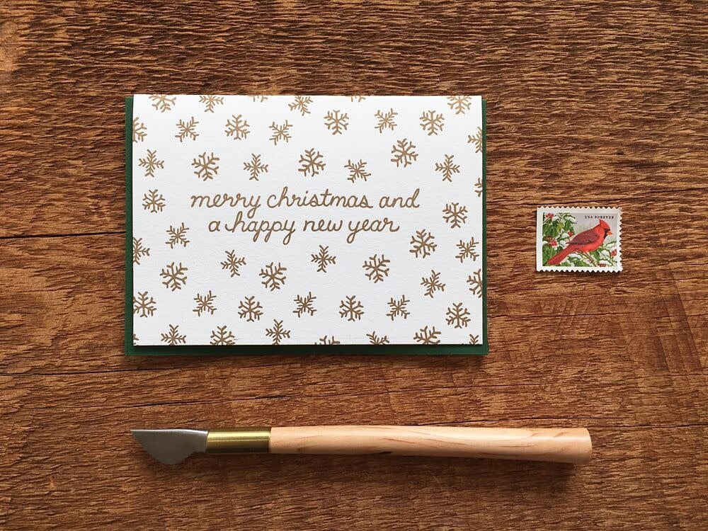 Noteworthy Paper and Press - NPP NPP NSHO - Christmas & New Year Snowflake Boxed Note Set