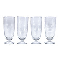Creative Co-Op - CCO CCO HG - Etched Botanicals Stemmed Drinking Glass, 8 oz.