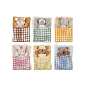 Creative Co-Op - CCO CCO BKTO - Sleeping Bag Plush Animal Stuffie with Eye Masks (Assorted Styles)