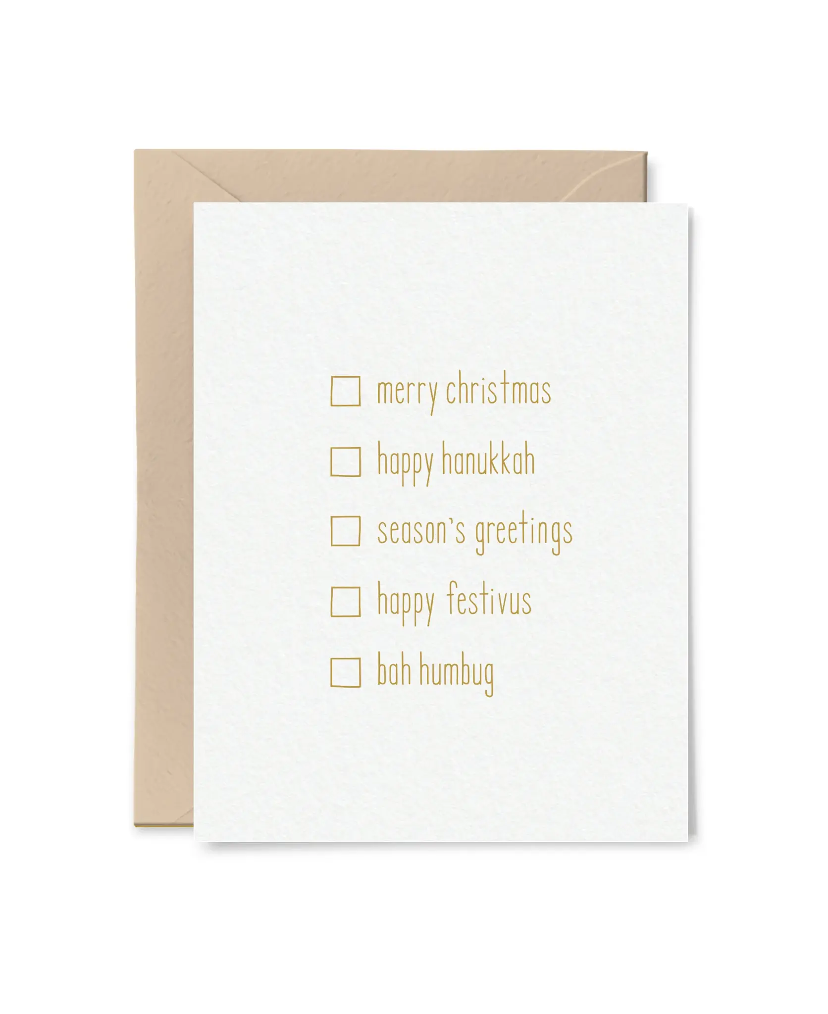 Tiny Hooray - TIH (formerly Little Goat, LG) TIHGCHO - All Purpose Holiday Card