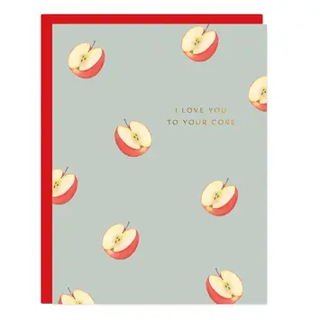 Ramona and Ruth - RR RRGCLO0031 - To the Core Apple Love Card