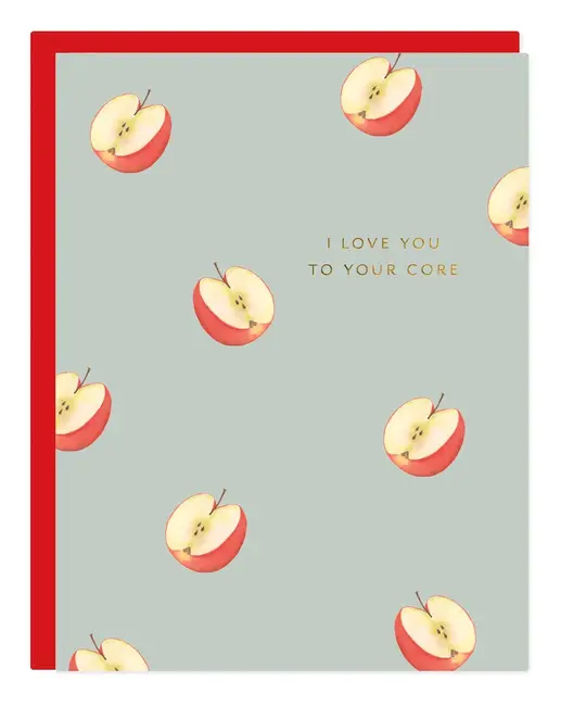 Ramona and Ruth - RR RRGCLO0031 - To the Core Apple Love Card