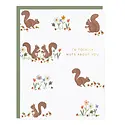 Ramona and Ruth - RR RRGCLO0032 - Nuts For You Squirrel Love Card