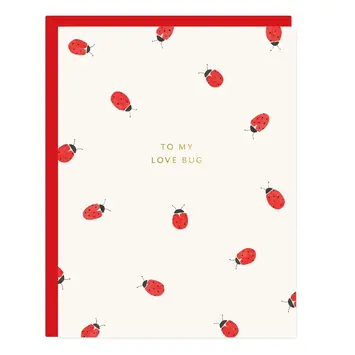 Ramona and Ruth - RR RRGCLO0033 - Ladybug Love Bug Love Card