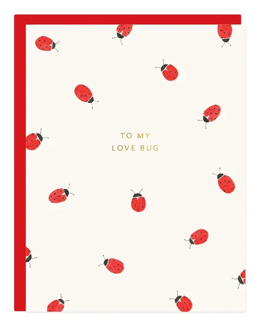 Ramona and Ruth - RR RRGCLO0033 - Ladybug Love Bug Love Card