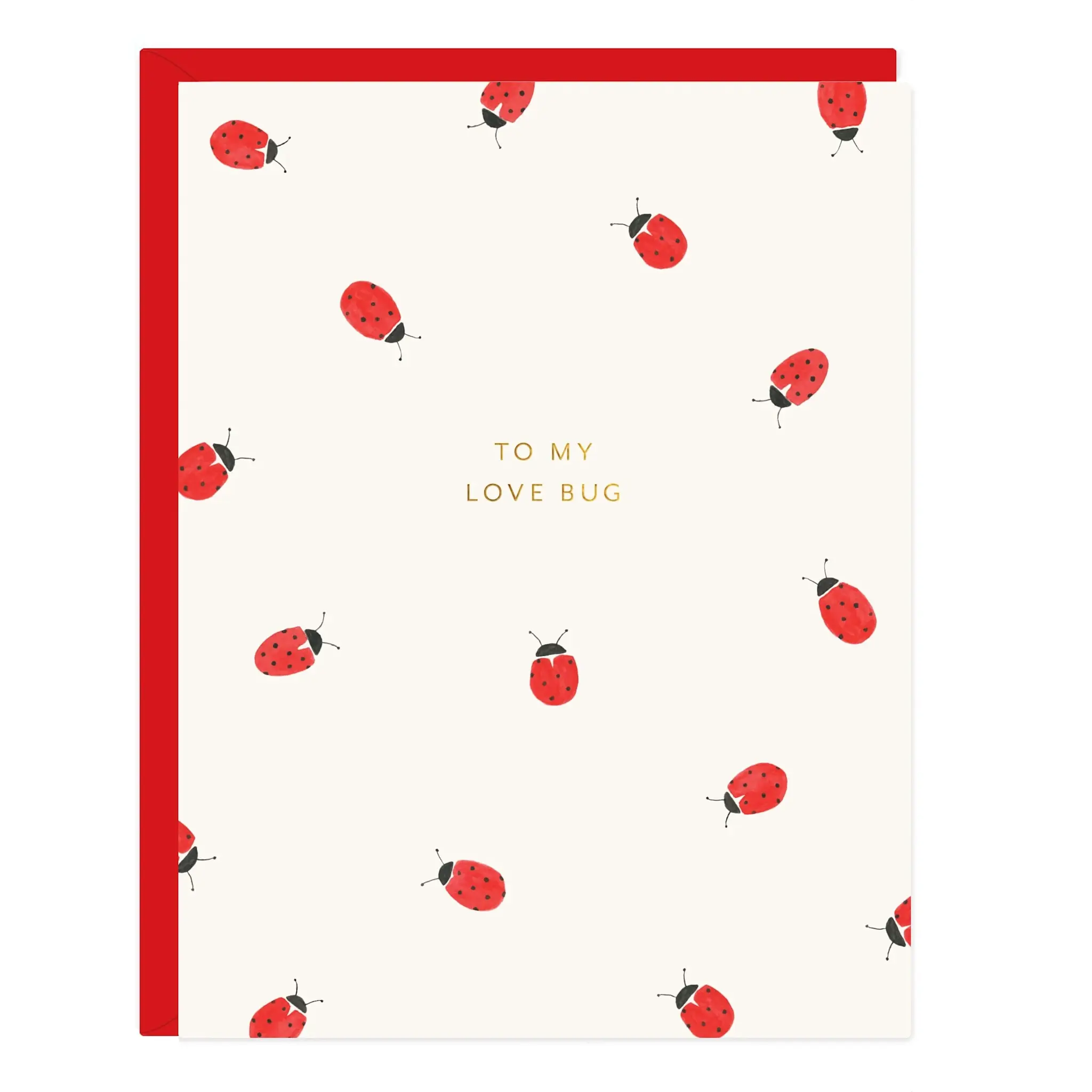 Ramona and Ruth - RR RRGCLO0033 - Ladybug Love Bug Love Card