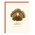 Ramona and Ruth - RR RRGCTH0005 - Gobble Gobble Turkey Thanksgiving Card