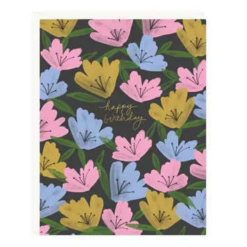 Ramona and Ruth - RR RRGCBI0028 - Moody Floral Birthday Card
