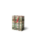 Ramona and Ruth - RR RR GBSM - Holiday Plaid Small Gift Bag