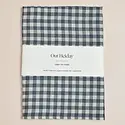 Our Heiday - OH OH HGKL - Navy Gingham Linen Tea Towel