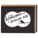Power and Light Letterpress - PLL PLLGCBI0014 - Birding Age Birthday Card