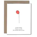 Power and Light Letterpress - PLL March of Time Birthday Card