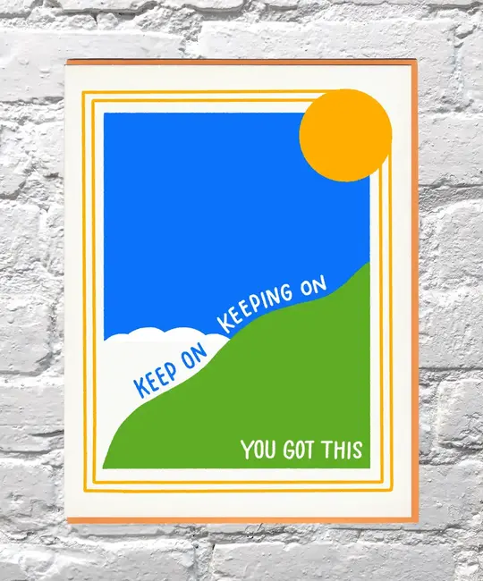 Bench Pressed - BP BPGCFR0002 - Keep On Keeping On You Got This Card