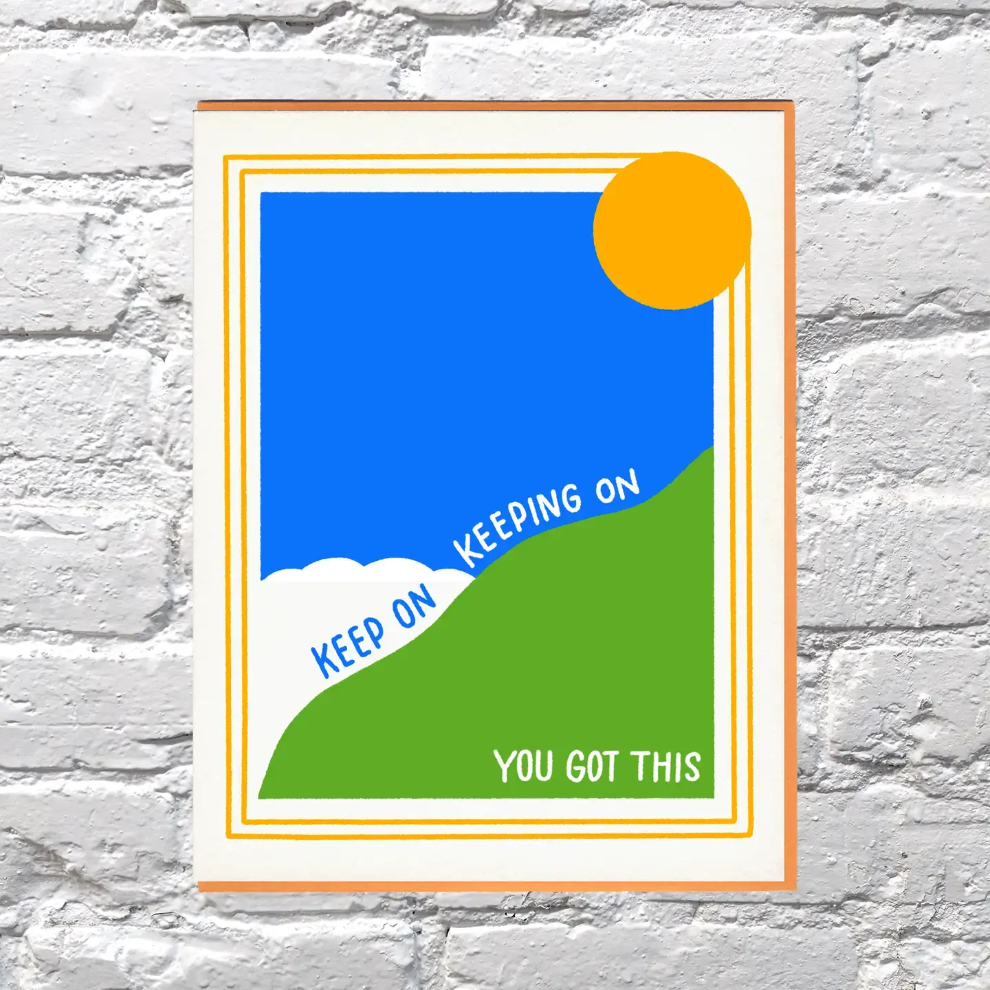 Bench Pressed - BP BPGCFR0002 - Keep On Keeping On You Got This Card