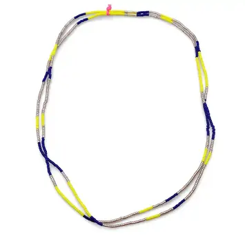 Bluma Project - BLP BLP JENE - Rumi Single Beaded Choker Necklace, Yellow