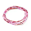 Bluma Project - BLP BLP JEBR - Shimmer Single Beaded Bracelet, Pink