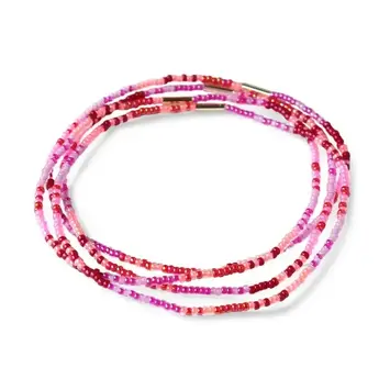 Bluma Project - BLP BLP JEBR - Shimmer Single Beaded Bracelet, Pink