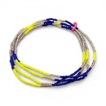 Bluma Project - BLP BLP JEBR - Rumi Single Beaded Bracelet, Yellow