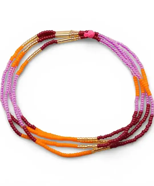 Bluma Project - BLP BLP JEBR - Rumi Single Beaded Bracelet, Violet