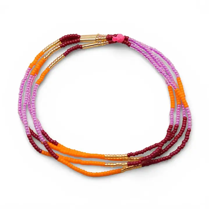 Bluma Project - BLP BLP JEBR - Rumi Single Beaded Bracelet, Violet