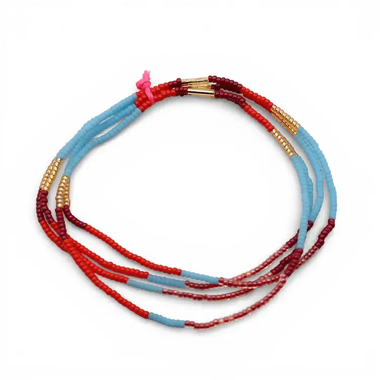 Bluma Project - BLP BLP JEBR - Rumi Single Beaded Bracelet, Red